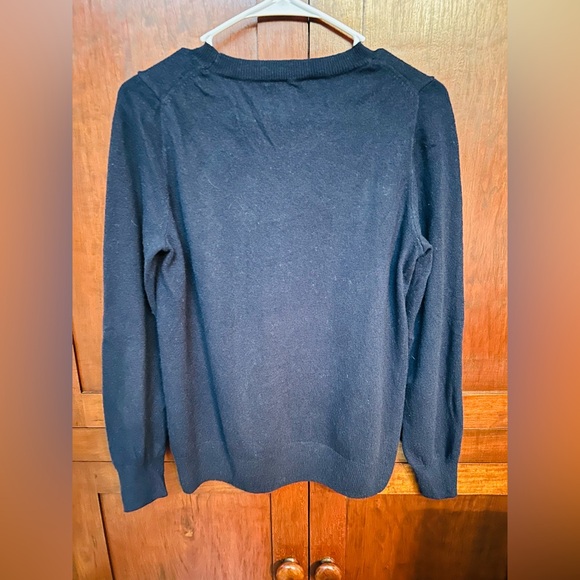 Women's Dark Navy Sweater with Bird Design - Picture 4 of 9